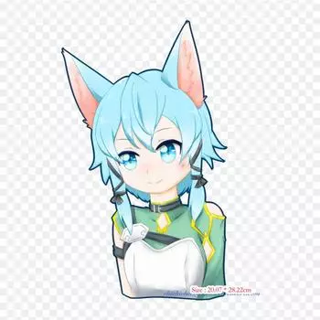 Sinon Alo Avatar Sinon Kirito железные нашивки для одежды, наклейки с аппликациями на одежду, термочувствительная нашивка на заказ