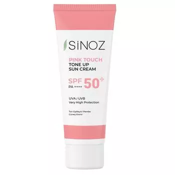 Sinoz Pink Touch Tone Up Солнцезащитный крем SPF 50+