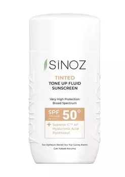 Sinoz,Тонирующий солнцезащитный крем-флюид,SPF50+ / PA++++,50 мл