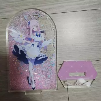 Синяя Архивная Мисономика Глифическая Акриловая Подставка