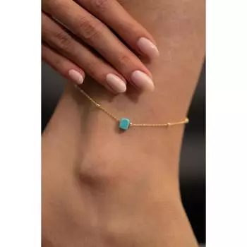 Синяя бисерная фигурка Анате