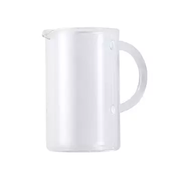 Синяя бутылка графин для кофе 500 мл термостойкое стекло