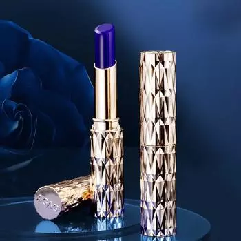 Синяя чародейка, теплая губная помада, меняющая цвет, долговечная, увлажняющая, фиксирующая цвет, водонепроницаемая и устойчивая к поту губная помада