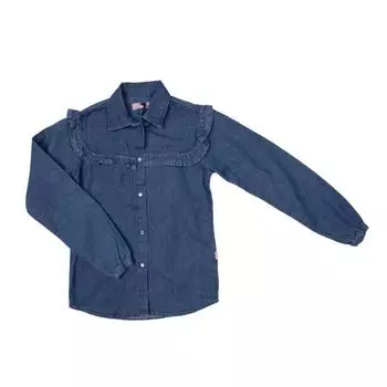 Синяя джинсовая рубашка Детская NAF NAF