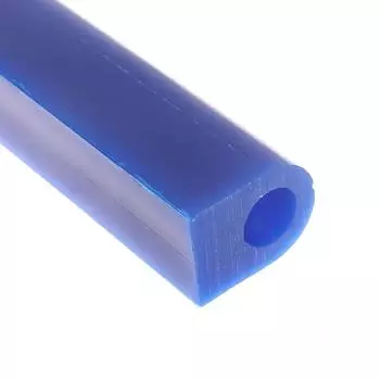 Синяя полая восковая трубка для резьбы, восковое кольцо, трубка для ювелирных изделий, центральное отверстие, круглый твердый воск, заготовка для моделирования as the picture