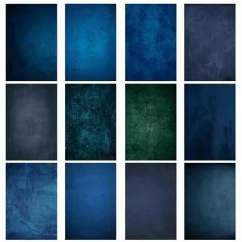 Синяя текстура цементной стены Абстрактная текстура Фотография Фон Градиентный фон Портрет Свадебная вечеринка Стена Украшение дома 120x80cm