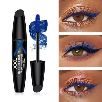 Синяя тушь для ресниц делает ресницы гуще, не размазываясь. Стойкая водостойкая и устойчивая к поту тушь для ресниц. Идеальный подарок на Рождество и Хэллоуин.