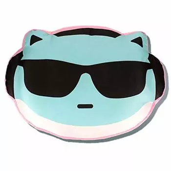 Синяя ветчина Ham Face BIG мягкая игрушка-подушка солнцезащитные очки Космический хомяк 40 см Ver. Прибл.