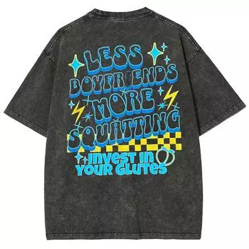 Синяя женская футболка с буквенным принтом, повседневная, с коротким рукавом, летний топ нейтрального оттенка с круглым вырезом S