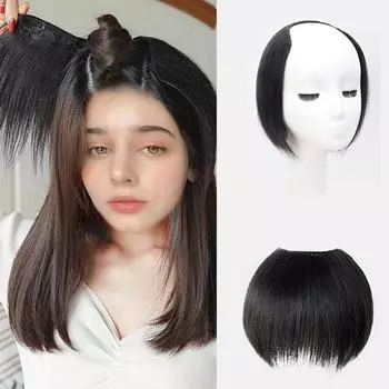 Синтетическая невидимая подушечка для наращивания волос цвета буйвола Подушечка для наращивания волос крепится к волосам для придания объема