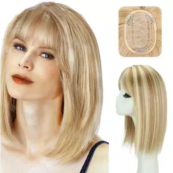 Синтетические короткие прямые волосы LISI HAIR, 3 заколки для наращивания волос для женщин, аксессуары для волос для повседневного использования 35cm