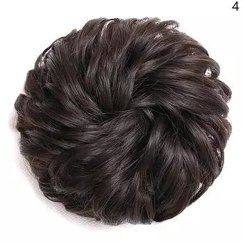 Синтетические волосы, парик, хвостик, наращивание волос, резинка для волос, эластичная волна, вьющиеся волосы