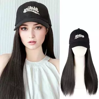 Синтетический парик MERISIHAIR, длинный прямой парик для женщин, термостойкий парик для ежедневного использования 50cm