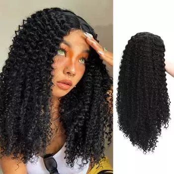 Синтетический парик, женские длинные волосы, кружевной головной убор, маленький вьющийся, горячая девушка, вьющийся парик, взрывной головной убор