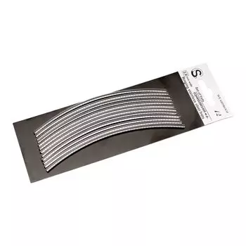Sintoms EQHSS280140 Stainless Steel Fret Wire Jumbo Frets for Ibanez ESP Jackson Hard Rock Metal Guitar 2.8mm