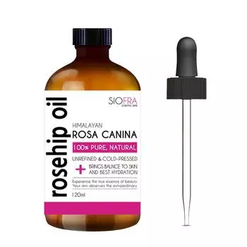 Siofra Pure & Natural Herbal Oil, 100% шиповник, 1 шт, 120 мл