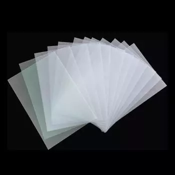 Sionnet Shrinkle Magic Paper Translucent 10p + Luminous 2p Set A4 0,3 мм, полупрозрачная, светящаяся, 1 комплект популярных корейских игрушек