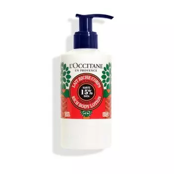 Сияющий лосьон для тела с маслом ши 250 мл L OCCITANE красный