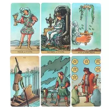 Сияющий Мудрый Дух Карты Таро Английская Настольная Игра Гадание Предсказывает Игры