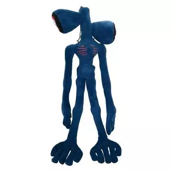 Сирена 216 Голова Плюшевая Игрушка Белая Черная Мягкая Плюшевая Кукла Игрушка Персонаж Ужасов 55cm/21.6in