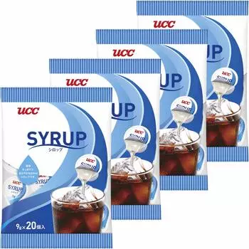 сироп жевательной резинки UCC (9г х 20п) х 4 сумки