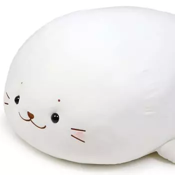 Sirotan Fluffy Body Подушка Мягкая Игрушка Очень Большая 130 см [Игрушка для Обнимашек] 361-25415 белый