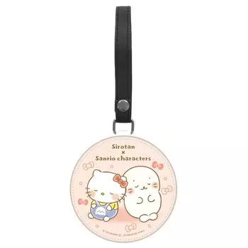 Sirotan x Sanrio Characters Luggage x Hello Kitty Tag/Sirotan