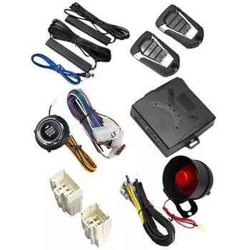 Система автомобильной сигнализации для угона Система автомобильной сигнализации Push To Start Комплект зажигания Пассивный бесключевой доступ Push To Start Комплект зажигания Enhanced CHINA