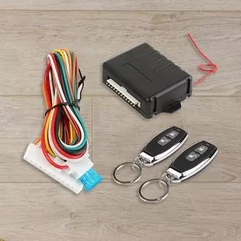 Система бесключевого доступа с дверным замком 433,92 МГц, комплект дистанционного центрального замка для автомобиля, комплект дистанционного центрального замка с дистанционным управлением CHINA