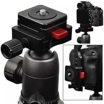 Система быстрого освобождения с самоблокирующимся механизмом QR Plate V-Lock Assembly Kit AU