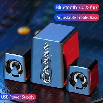 Система домашнего кинотеатра Bluetooth-динамик Altavoces Cinema Bleutooth Колонки Bocinas Sound Caixa De Som Para ПК Компьютерный настольный компьютер