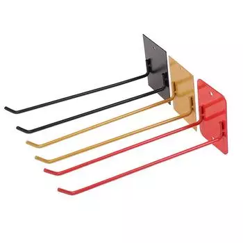 Система хранения инструментов Крючки Настенный держатель для гаражного хранения Многоцелевой органайзер для садовых инструментов Для склада Настенный крючок для гаража золотой