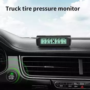 Система контроля давления в шинах автомобиля TPMS на солнечных батареях с ЖК-дисплеем, тестер автоматической охранной сигнализации, автомобильный тест с 4 датчиками