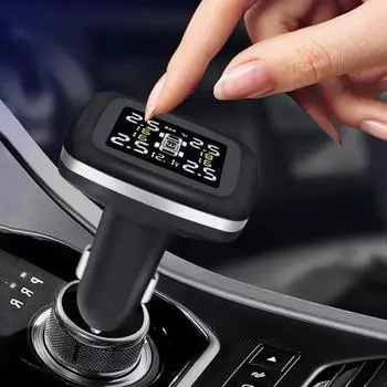 Система контроля давления в шинах Обнаружение широкого диапазона давления Длительная передача сигнала Точный беспроводной монитор давления в шинах в режиме реального времени B