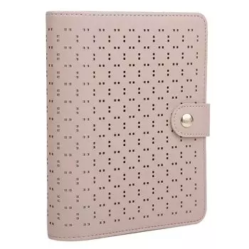 Система Monobox B6 Notebook Библейский размер, симпатичный узор в горошек, кнопка на ремне, в комплекте 10 удобных сменных стержней B6monobasicpro4 бежевый бежевый