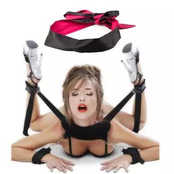 Система наручников под кроватью, удерживающая система, фетиш, комплект ремней для БДСМ, игрушка-игра