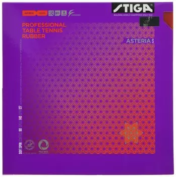 Система натяжения резины для настольного тенниса STIGA, мягкая резиновая задняя часть Asteria S, красная, толстая 1713040519 красный