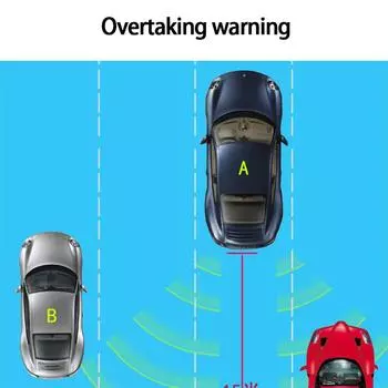 Система обнаружения слепых зон для Ford Focus 2015-2018 Зеркало заднего вида BSM BSD Монитор Помощь при смене полосы движения Предупреждение о парковочном радаре