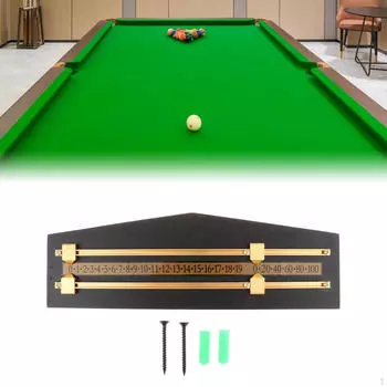 Система подсчета очков в снукере и бильярде Deluxe чёрный