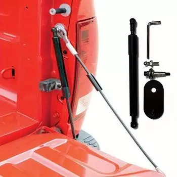 Система помощи при открывании задней двери для грузовиков, комплект помощи при подъеме задней двери для пикапов, амортизатор для задней двери для пикапов, совместимый с 2004-2014 Ford F-150 Lincoln Mark LT чёрный