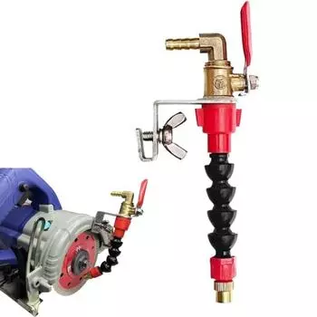 Система распыления воды для удаления пыли, насадка для запотевания охлаждающей жидкости, пыленепроницаемая машина для резки мрамора, кирпича, плитки, угловая шлифовальная машина, резак one-size красный