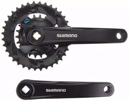 Система шатунов SHIMANO черная 36X22T 170 мм EFCM3152BC62XL FC-M315-B2 8S/7S