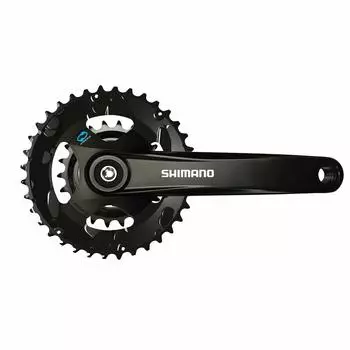 Система шатунов SHIMANO черная 36X22T 175 мм EFCM3152BE62XL FC-M315-B2 8S/7S
