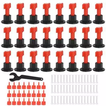 Система выравнивания керамической плитки, комплект для напольной и настенной плитки, выравниватель, инструменты для позиционирования, строительные материалы