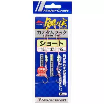 Система замены крючков для ловли блох Major Craft Thai TMH-SHORT