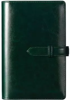 Системная Библия 6 отверстий Обложка для расписания с карточкой для заметок Системная записная книжка Бизнес Библия с отрывными листами Системные офисные принадлежности для бизнеса [RIHUA] Планировщик, размер,