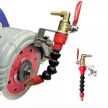 Системная насадка для запотевания охлаждающей жидкости, пыленепроницаемый распылитель воды для удаления пыли, машина для резки мрамора, кирпича, плитки, угловая шлифовальная машина, резак красный