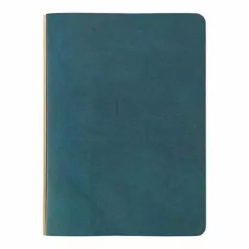 Системный плоттер для ноутбука Mini 6, размер 11 мм, кожаный переплет Liscio/Liscio [синий]