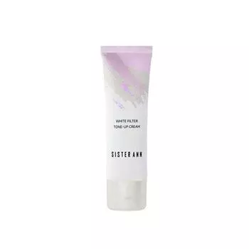 SISTER ANN White Filter Tone-Up Cream 50ml Тональный крем с белым фильтром