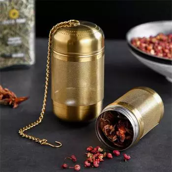 Ситечко для чая из нержавеющей стали, заварник для чая, шарик для приправы, чайные листья, мелкоячеистый травяной фильтр, аксессуары для чайной посуды